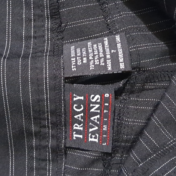 Tracy Evans pinstripe Capri size 7 - Picture 2 of 4